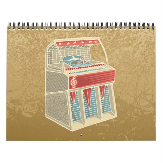 Calendrier Mural Juke-box (Protection)