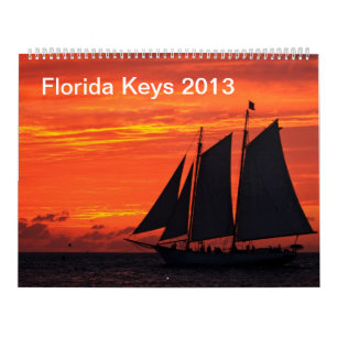 Calendrier Mural Key West 2013 (fév. '13 - janv. '14)