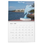 Calendrier Mural Key West et Largo principal (Mar 2027)