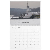 Calendrier Mural Kirby sur le fleuve Hudson 2016 (Jan 2027)