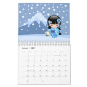 Calendrier Mural Kokeshi Dolls EP (Jan 2027)