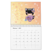 Calendrier Mural Kokeshi Dolls EP (Feb 2027)