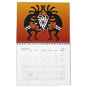 Calendrier Mural Kokopelli Sud-Ouest (Jan 2027)