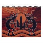 Calendrier Mural Kokopelli Sud-Ouest (Protection)