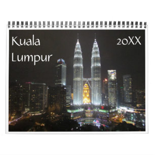 Calendrier Mural kuala lumpur 2027