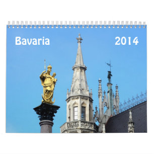 Calendrier Mural La Bavière 2014