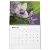 Calendrier Mural La beauté des orchidées (Mar 2027)