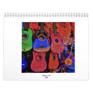 Calendrier Mural La Californie en couleurs