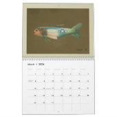 Calendrier Mural la collection "fish" (Mar 2026)