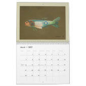 Calendrier Mural la collection "fish" (Mar 2027)