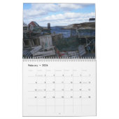 Calendrier Mural La crique de Peggy, la Nouvelle-Écosse (Feb 2026)