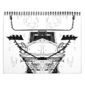 Calendrier Mural LA du centre (Protection)