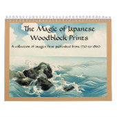 Calendrier Mural La magie des estampes japonaises (Protection)