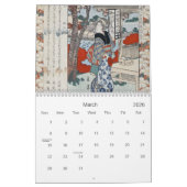 Calendrier Mural La magie des estampes japonaises (Mar 2026)