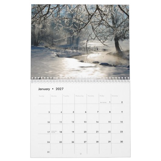 Calendrier Mural La Merveilleuse Nature 2012 (Jan 2027)