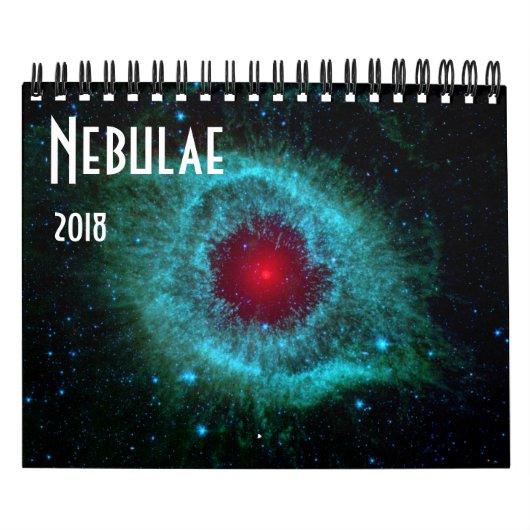 Calendrier Mural La NASA 2018 d'univers d'astronomie d'espace de (Protection)