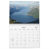 Calendrier Mural La Norvège l'explorant (Mar 2027)