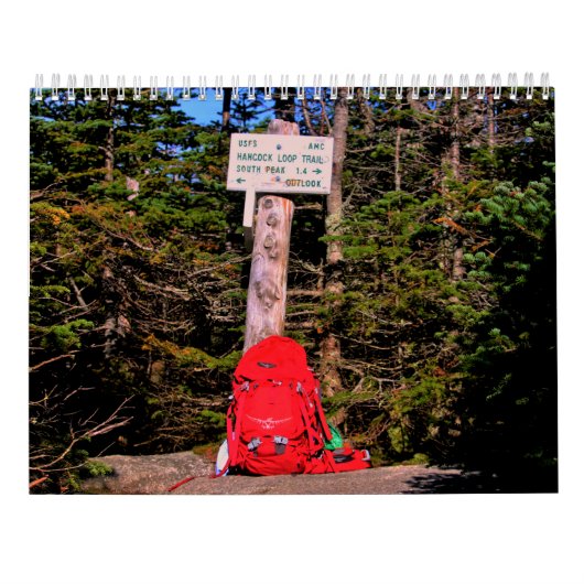 Calendrier Mural La Nouvelle Angleterre pittoresque (Dos)