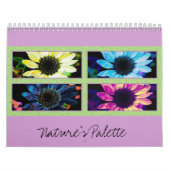 Calendrier Mural La palette de la nature (Protection)