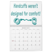 Calendrier Mural La police classe (Mar 2027)