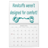 Calendrier Mural La police classe (Mar 2026)