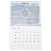 Calendrier Mural La roue mystique de l'année 2014 (Feb 2026)