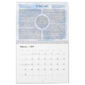 Calendrier Mural La roue mystique de l'année 2014 (Feb 2027)