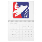 Calendrier Mural LA SNOWMOBILING-ÊTRE-VIE-zazz (Jan 2026)