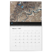 Calendrier Mural La terre comme vu par des astronautes (Feb 2027)