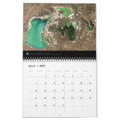 Calendrier Mural La terre comme vu par des astronautes (Mar 2027)