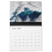 Calendrier Mural La terre comme vu par des astronautes (Jan 2026)