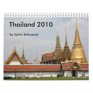 Calendrier Mural La Thaïlande 2010