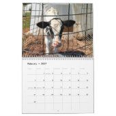 Calendrier Mural La vie de ferme (Feb 2027)