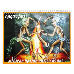 CALENDRIER MURAL LA VIE EN AFRIQUE