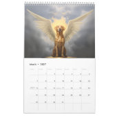 Calendrier mural Labrador retriever 2026 (Mar 2027)