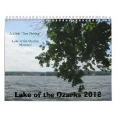 Calendrier Mural Lac de l'Ozarks 2012 (Protection)