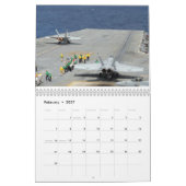 Calendrier Mural L'AÉRONAVALE 2011 - customisée (Feb 2027)