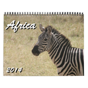 Calendrier Mural l'Afrique 2014