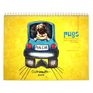 Calendrier Mural -Laisse Art™ vol. 1 de carlins