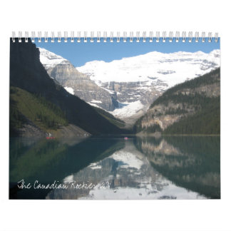 Calendrier Mural Lake Louise 021 (2), les Rocheuses canadiennes