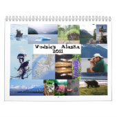 Calendrier Mural L'Alaska de Vudsie (Protection)