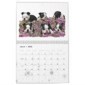 Calendrier Mural L'amour est Boston (Mar 2026)