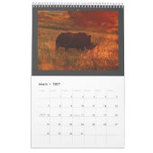 Calendrier Mural L'animal sauvage Afrique 2013 PERSONNALISENT (Mar 2027)
