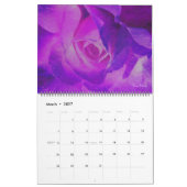 Calendrier Mural L'année dans les roses (Mar 2027)