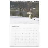 Calendrier Mural Lanterns japonais (Jan 2027)