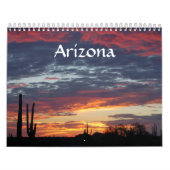 Calendrier Mural L'Arizona (Protection)