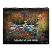 CALENDRIER MURAL L'ART DE ST. JOHN DAVIES (Protection)