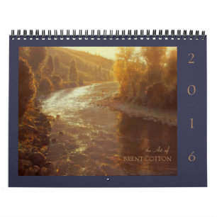 Calendrier Mural L'art du coton 2016 de Brent