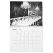 Calendrier Mural L'Autriche vintage Vienne 1970 (Feb 2026)