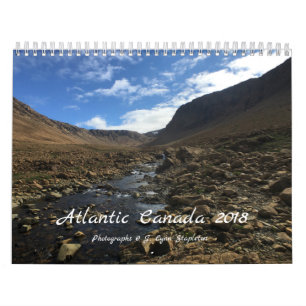 Calendrier Mural Le Canada atlantique 2018